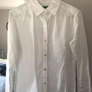 C wonder white buttonhole shirt